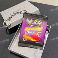 🎁Balenciaga 巴黎世家真皮薯片包 掛飾 鑰匙扣 包包掛件 禮物Keychain, Bag Charm, Hanging Ornament – Gift