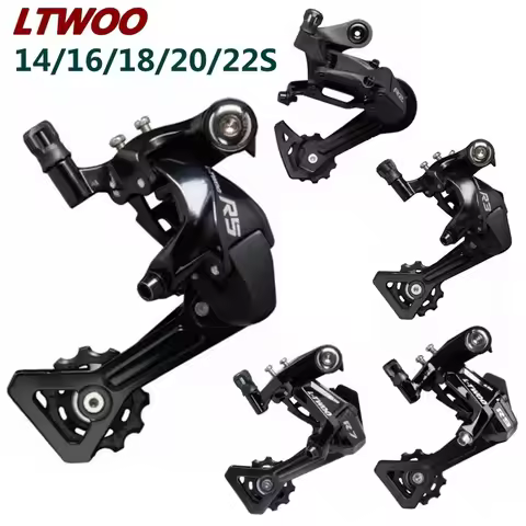 LTWOO R2/R3/R5/R7/R9 7/8/9/10/11 Speed Road Bike Rear Derailleur Long Cage Max 34T Bicycle Derailleu