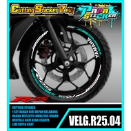 STIKER VELG R25 CUTTING STICKER VELG CUTTING VARIASI R25 LIS BAN/VELG 04
