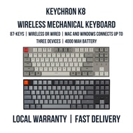 Keychron K8 Tenkeyless Wireless Mechanical Keyboard