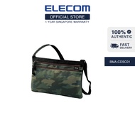 ELECOM CORDURA SHOULDER BAG/ Crossbody Bag/ Fashion / Casual / Sling bag / Portable (Black, Camo Gre