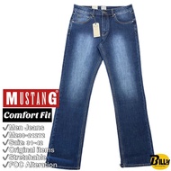 MUSTANG Brand Men Comfort Fit (Straight)Stretchable Jeans(M230-21272)