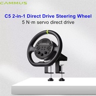 ORIGINAL CAMMUS C5 2-in-1 Direct Drive Steering Wheel Racing Simulator With PC Support