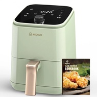 MOOSOO 2 Quart Air Fryer Digital Touchscreen With 8 Presets ETL Certified Small Compact Air Fryers Oven Oilless