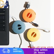 [Free Shipping]Portable Charging Cable Rotating Storage Cable Storage Box Mobile Data Cable Storage 