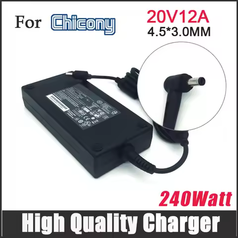 Original Ac Adapter For Chicony 240W 12A Power Supply Charger for MSI Katana GF66 12UE-077 A20-240P2