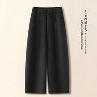 XIANGHOUMINCHU | กางเกงบอลลูนหนาจากวูล