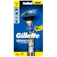 GILLETTE SHAVER MACH3 TURBO  2 BLADES