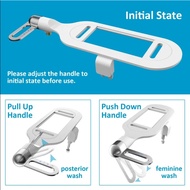 TOILET BIDET SEAT COVER Bidet Toilet Seat Non-Electric Dual Nozzle Bidet Spray Toilet ** NO ELECTRIC