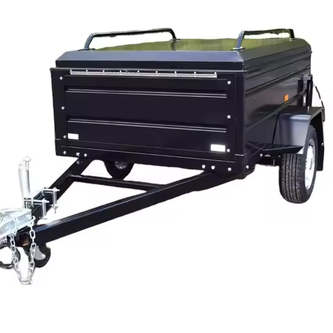 New 6x4 black food trailer/car trailer