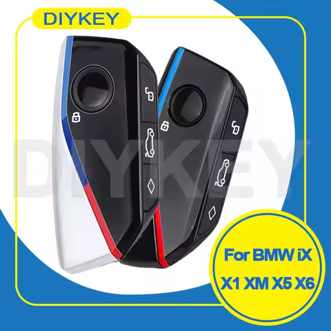 DIYKEY Car Key Remote Case Cover Shell Fob For BMW i7 X7 G07 LCI iX I20 X1 U11 7 Series G70 G09 XM U