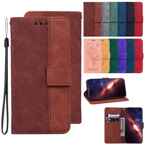 Stand Flip Wallet Case For Samsung Galaxy NOTE 8 9 10 Lite PLUS 20 20 Ultra Xcover 7 Quantum 2 Xcove