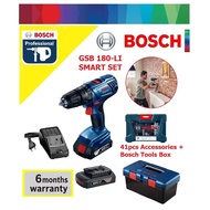 Bosch GSB 18V Cordless Impact Drill + Tools Box Set