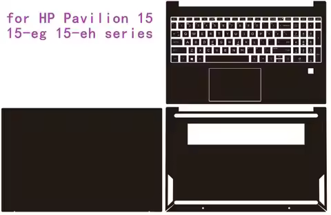 for HP Pavilion 15 15-cs3000 15-cs1000txm15-cs0053cl 15-eg0000 15-eg2000 15-cs 15-eg Pre CUT Vinyl L