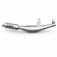 RCB Standard Racing Exhaust Full Stainless RC 100 SUZUKI Bravo / RC100