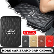 PU Leather Car Armrest Pad Cover Accessories for Chery Fulwin QQ Tiggo 3 5 T11 A1 A3 A5 Amulet Styli