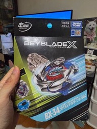 TAKARA TOMY beyblade 全新未拆有code BX-34 左龍，可換女武神，美版蠻牛，NR軸（補錢），150固鎖（補錢）