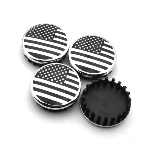 For Chevrolet 3.25 inches 83mm Wheel Center Hub Caps Covers fit Most 18 20 22 Rims For Suburban Silv