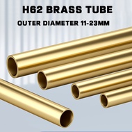 H62 Brass Tube Outer Diameter 11-23MM Wool Thin Copper Tube Brass Sleeve Hollow Copper Rod