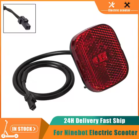 Rear Taillight for Ninebot by Segway ZT3 Pro G3 F3 E3 Electric Scooter Brake Light Waterproof Rear F