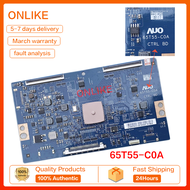 80% new original SONY KD-65X7500F Hisenite HZ65E7D 65V3A logic board 65T55-C0A
