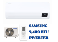 เครื่องปรับอากาศติดผนัง Samsung S-Inverter AR10TYHZCWKNST 9,000 BTU/ชม.
White 9,000 BTU/ชม