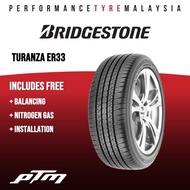 215/60R16 215/55R17 Bridgestone Turanza ER33 Tyre (FREE INSTALLATION/DELIVERY)