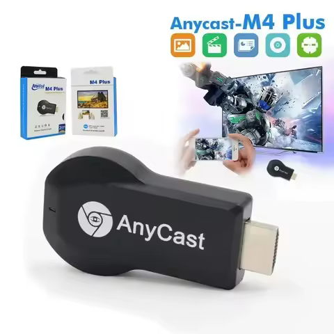 Anycast M4 PLUS HD 1080P Wireless Media Player Streamer Wifi HDMI-compatible Display Dongle for Proj