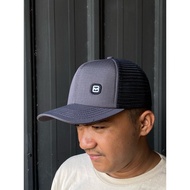 MAHAMERU HJM WOVEN EMBRO A01 TRUCKER HAT