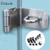 SNSUH 90 Degree Lock Catch, Stainless Steel 90 Degrees Padlock Clasp,  Household Hardware Burglar-pr