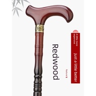 tongkat kaki 4 tongkat kerusi Solid Wood Lightweight Faucet Armrest Stick Climbing Elderly Walking S