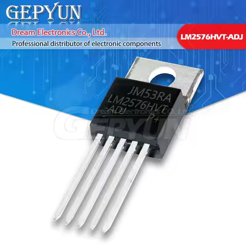 10pcs LM2576HVT-ADJ TO220-5 LM2576 LM2576HV-ADJ LM2576-ADJ TO220 new Regulators