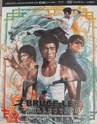 李小龍收藏合集 1971-1978》4K Ultra HD + 藍光 + DVD 限量收藏版（Bruce Lee - Edición Coleccionista）