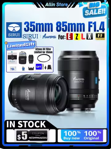 SIRUI 35mm F1.4/ AURORA Series Full-frame Autofocus Lens for Sony E ZV-E1 for Fuji X/Nikon Z/L mount