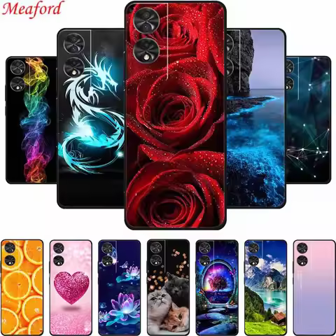 Phone Case For TCL 40 NxtPaper Back Cover Case Shockproof Black Silicone Soft Funda For TCL 40 NxtPa