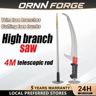 3-4M High Branch Shears Saw Telescopic High-Altitude Pruning Scissors Tree Cutter gergaji dahan poko
