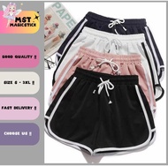 PNT02 MST Casual Short Pants House Wear Casual Wear Sport Wear Short Pants Elastic Band Waist