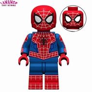 Spiderman Minifigures Set Lego Marvel Super Heroes Spider Man Far From Home Building Blocks ของเล่นสำหรับเด็ก