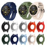 Case+Strap For Huawei watch GT 6 Strap Silicone Huawei Watch GT 5 Strap Soft Huawei Watch GT 4 Case 