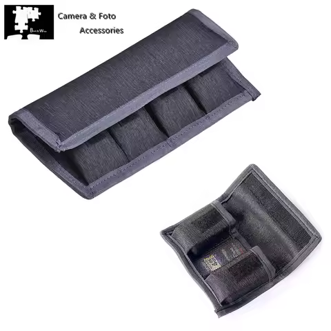 Camera Battery Bag Holder Case For Canon EOS R RP R8 R10 R7 R6 R5 90D 80D 7D 6D 5D IV III II Nikon Z