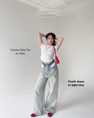 Riley.apparels - Youth Jeans กางเกงยีนส์ขอบพับ