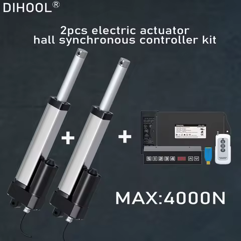 DHLA4000 Electric Linear Actuator Hall Synchrono 100MM 150mm 200mm 600mm 800mm 1000mm