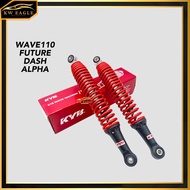 KYB SHOCK ABSORBER HONDA WAVE110 / ALPHA / FUTURE / DASH / WAVE125 REAR SHOCK ABSORBER 100% ORIGINAL