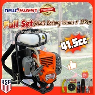 HUSQVARNA Original Engine NEW WEST 541R 41.5cc 2-Stroke Backpack Brush Cutter Grass Cutter Mesin Rum