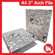 A4 3 inch Arch File/ Folder 2D Ring File - Designer Arch file (Custom Design) Shin Chan