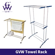 HOMEBY 【GVW TINY】Stainless Steel Towel Hanger/ Towel Rack/ Clothes Drying Rack/ Clothes Hanger/ Rak 