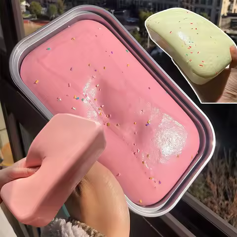 Squishy Sticky Box Cake Ornament Sensory Fidget Squishy Box Cake Squishy Slow Rising Squishy Anti St
