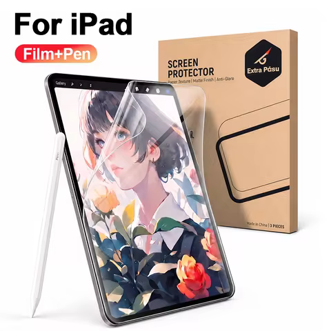 Paper Like For ipad Screen Protector A16 Air 11 M2 M3 M4 2026 4 5 10th 9th 10 9 Generation Pro 13 M5