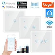 Smart WIFI Wall Switch Compatible with Google Home Amazon Alexa Tmall