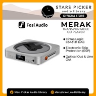 Fosi Audio Merak CD Player | Cirrus Logic CS43131 DAC | Texas Instrument TPA6120 OP Amps|